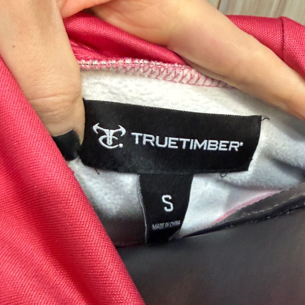 True Timber Women's Black and Camouflage Hoodie - Picture 5 of 6